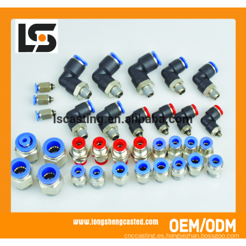 Mecanizado de piezas de Plastic Gas Line Fittings de China Proveedores